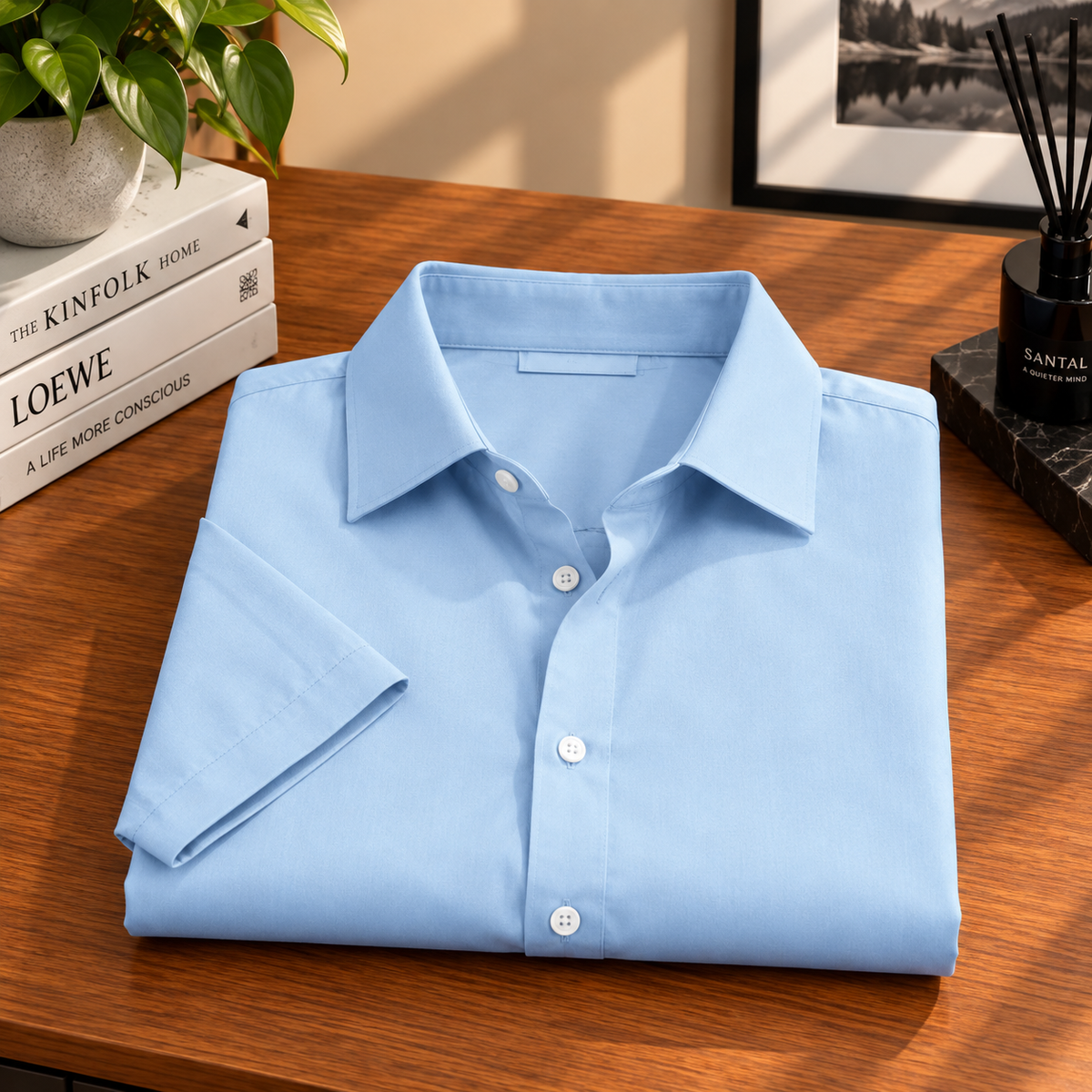 Muscle-Fit Stretch Dress Shirt