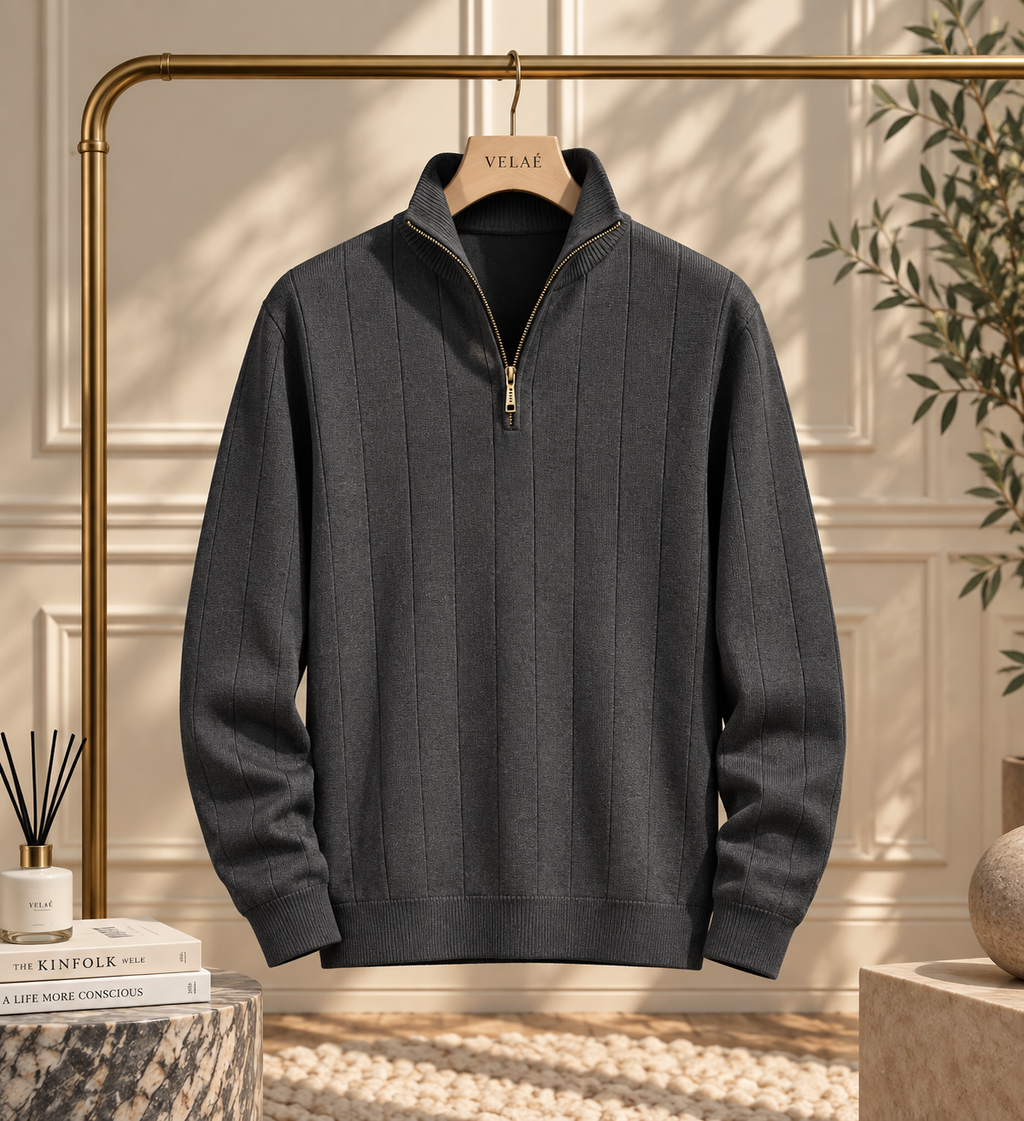 Slim-Fit Golf Pullover Sweater