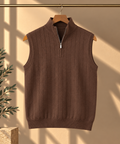 Knitted Golf Sweater Vest