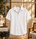 Textured Linen Vacation Shirt