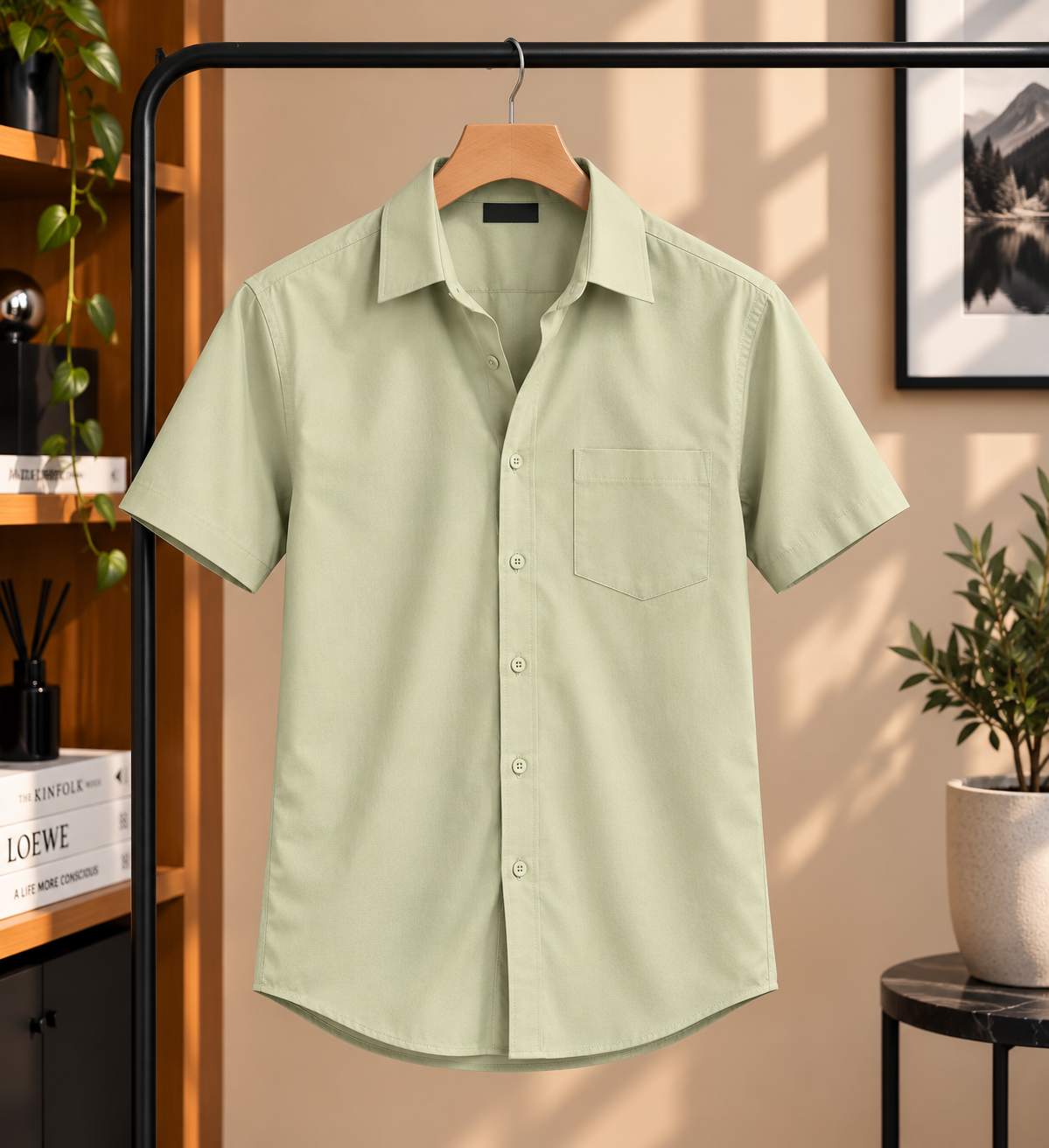 Wrinkle-Free Athletic Dress Shirt