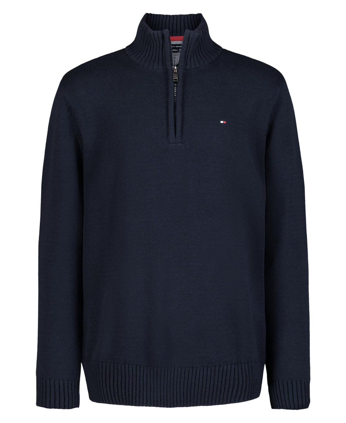 Boys' Quarter-Zip Sweater — Navy