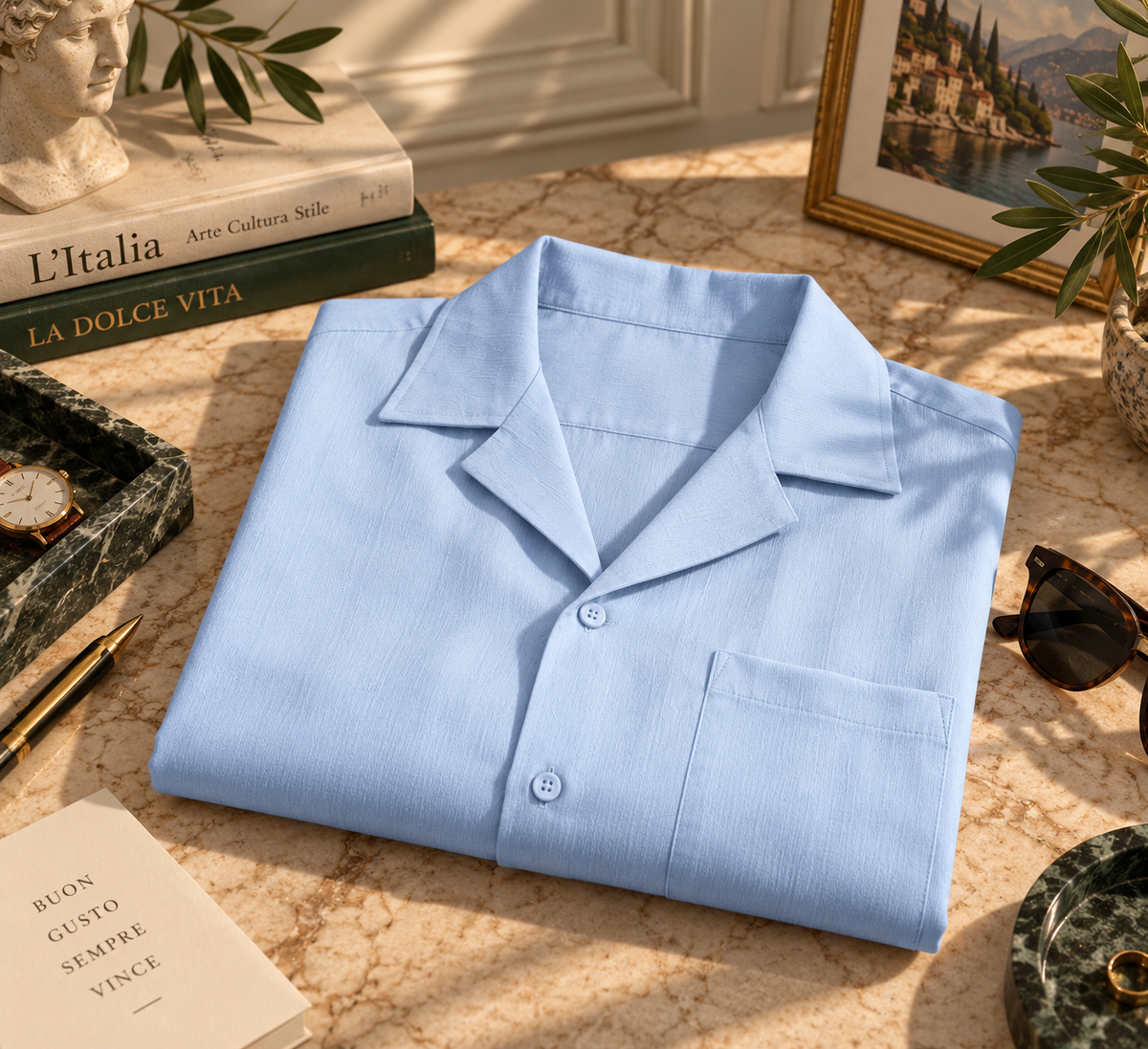 Linen Cruise Beach Shirt