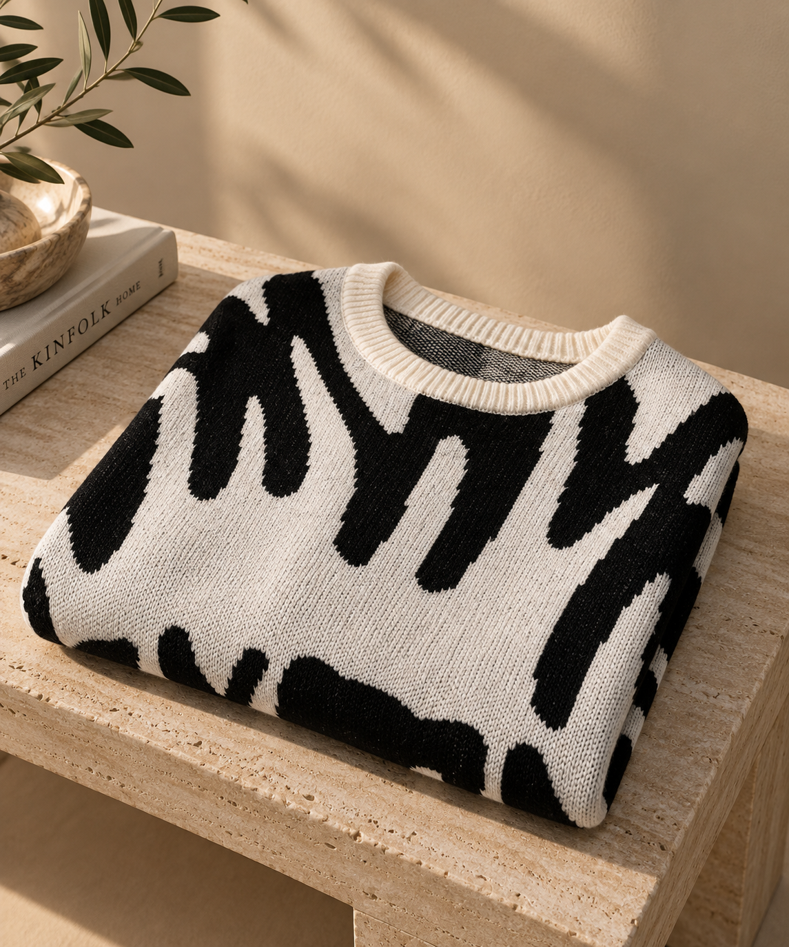 Men's Classic Round Neck Knit Sweater