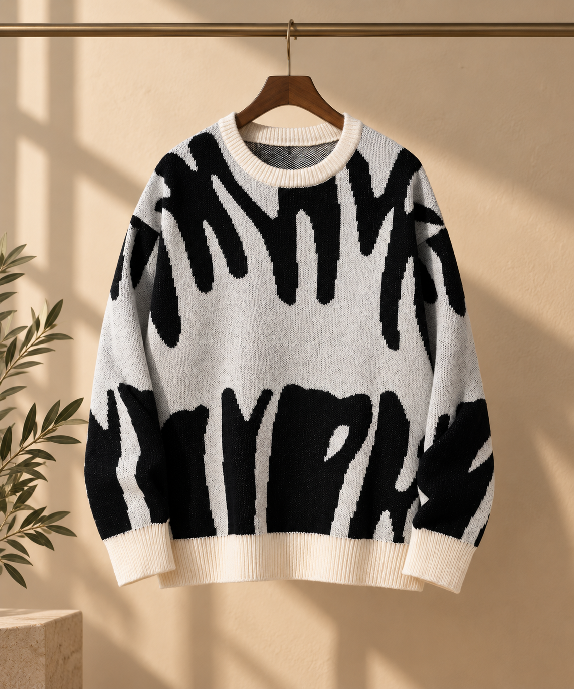 Men's Classic Round Neck Knit Sweater