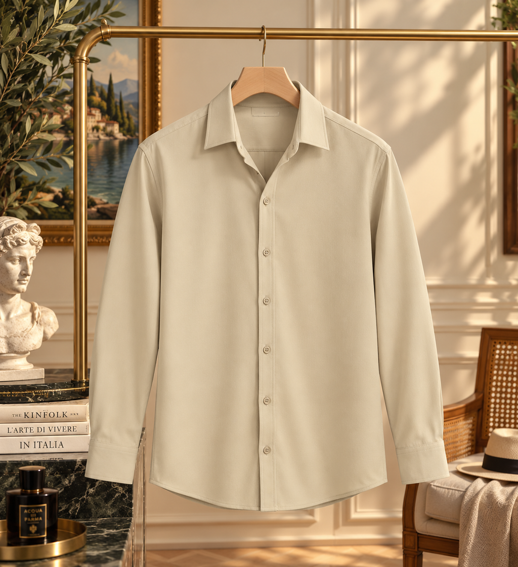 Wrinkle-Free Slim Dress Shirt