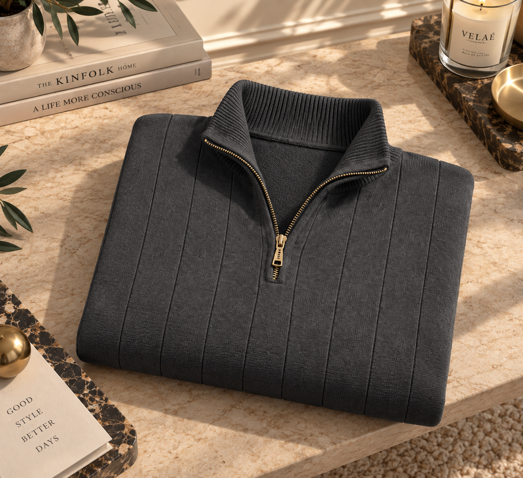 Slim-Fit Golf Pullover Sweater