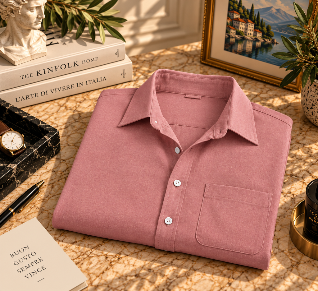 Oxford Cotton-Blend Shirt