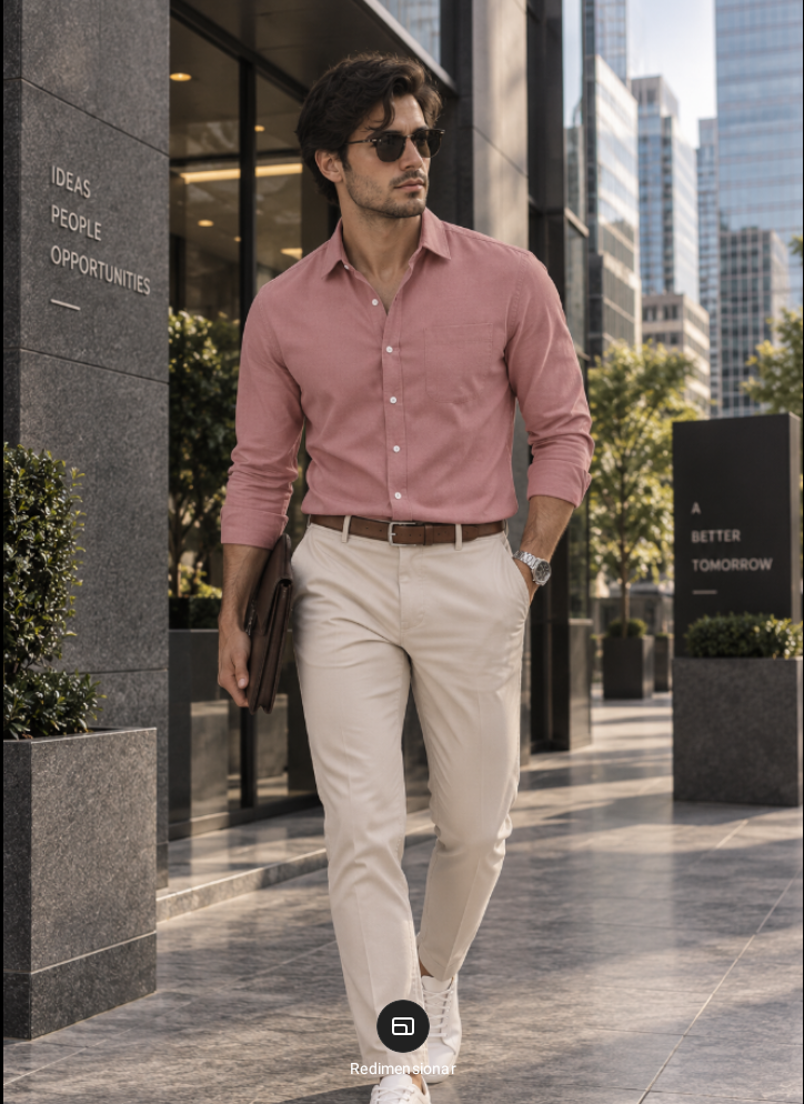 Oxford Cotton-Blend Shirt