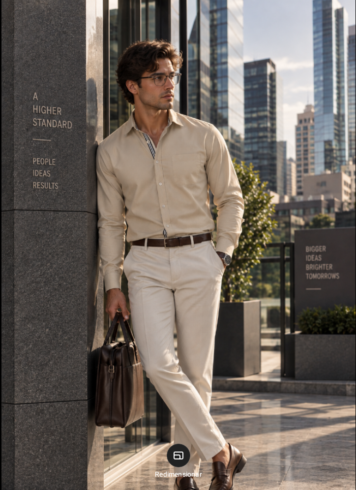 Casual Untucked Dress Shirt